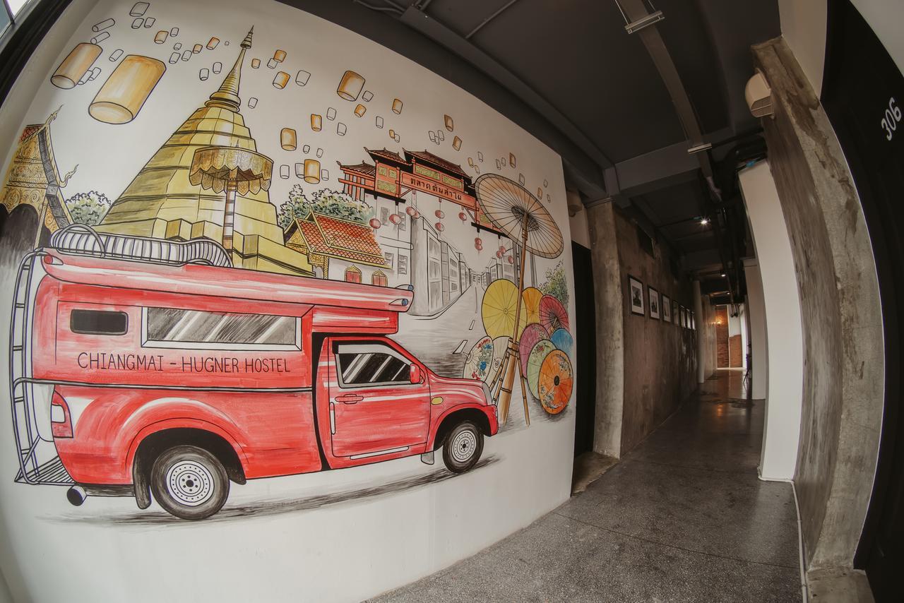 Hugnur Hostel And Coffee 치앙마이 외부 사진